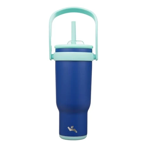 Prestigious 40 oz Tumbler with Handle and Straw User-Friendly