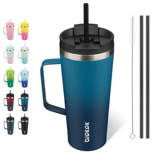 Authentic 22oz Insulated Tumbler with Handle Luxury