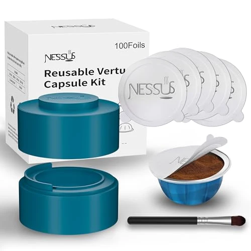 Enhanced Reusable Vertuo Capsule Kit 100 Count Flexible