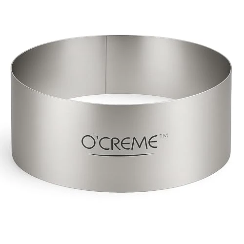 Advanced Stainless Steel Cake Ring Mold for Baking 8×4 Inch Fast