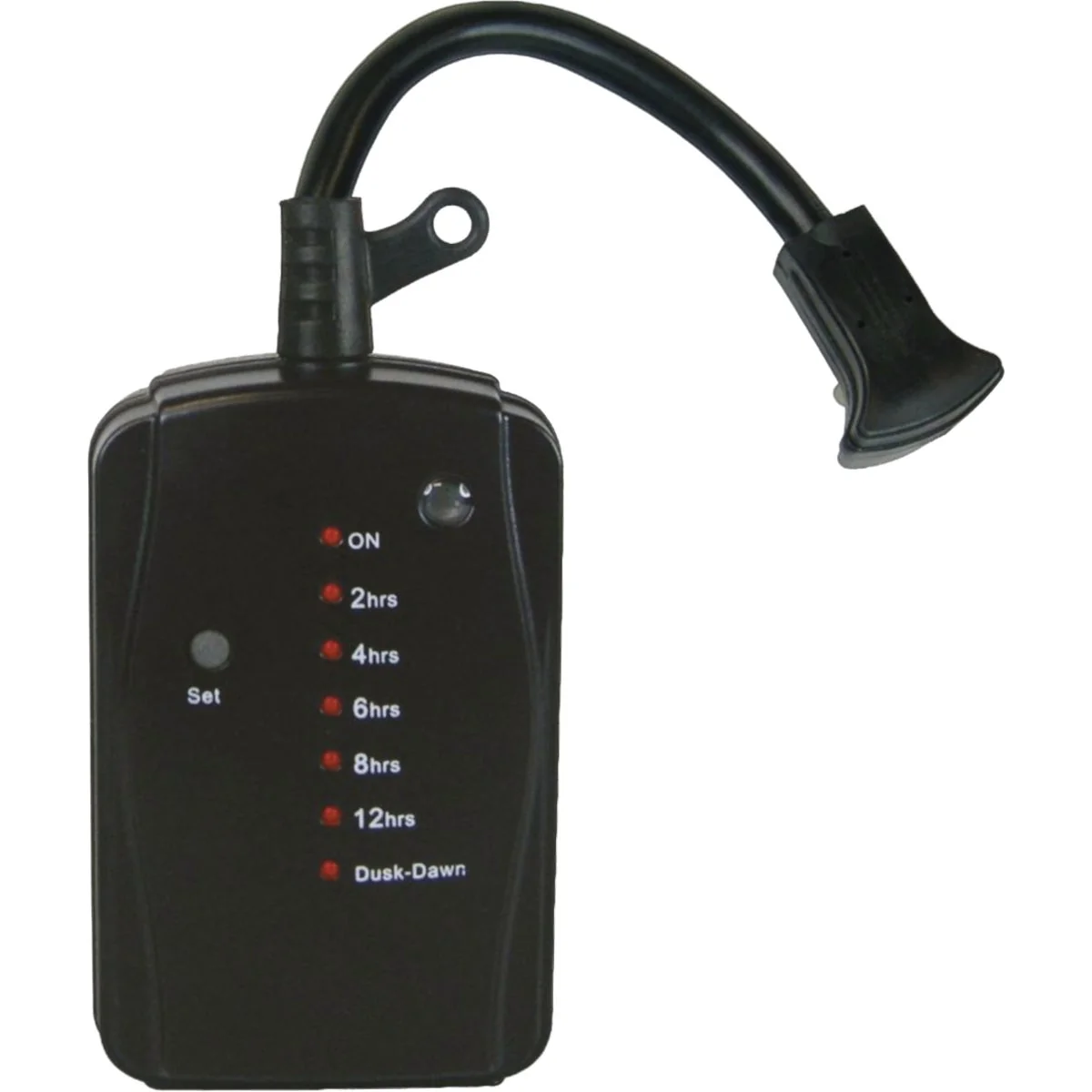 Casual Prime 15A 125V 1875W Black LED Outdoor Countdown Timer Efficient