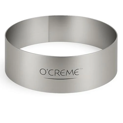 Artisan Cake Ring Sturdy Stainless Steel Round Mousse Cake Ring Mold for Baking Stylish