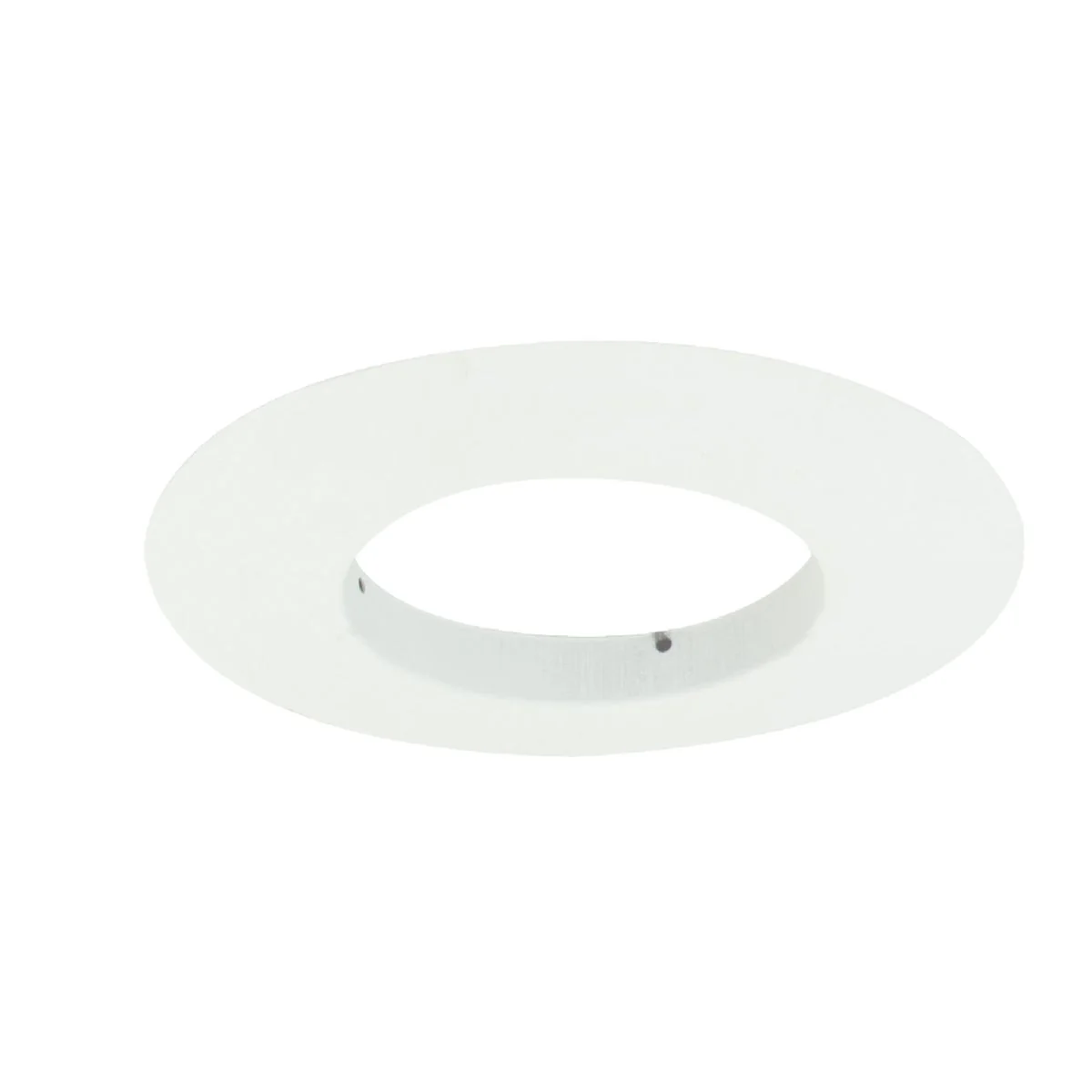 Effective Halo 6 In. Satin White Open Recessed Fixture Trim Detailed