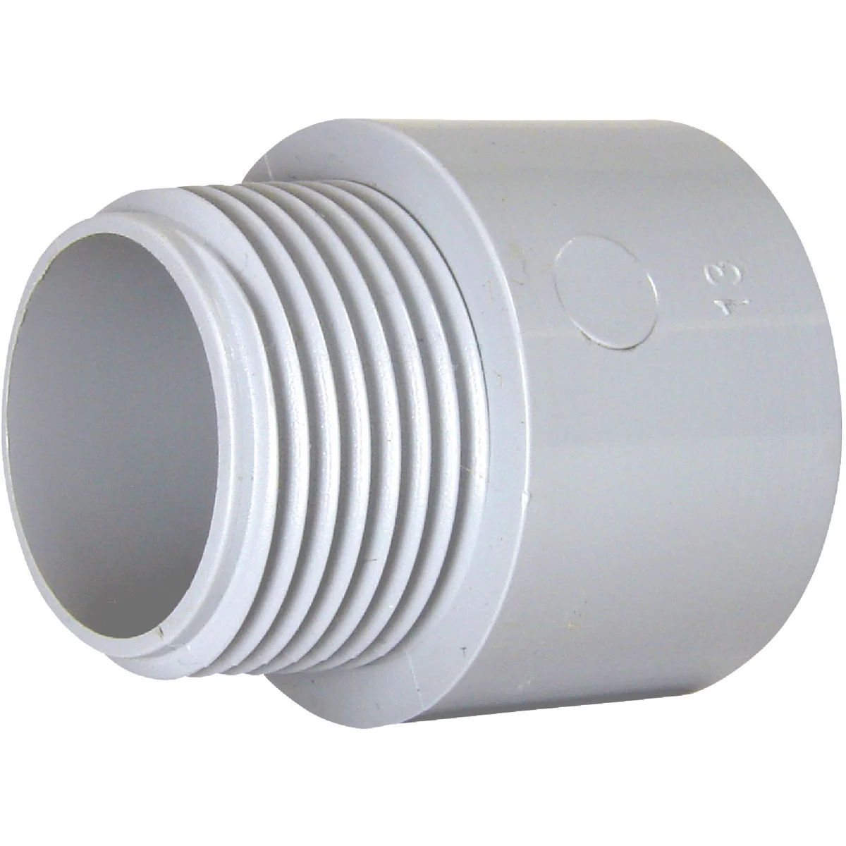 Convenient IPEX Kraloy 1 2 In. Hub x MPT PVC Terminal Adapter Natural