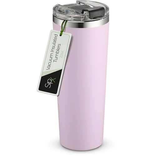 Powerful 22 oz Insulated Coffee Tumbler with Leakproof Lid Verified