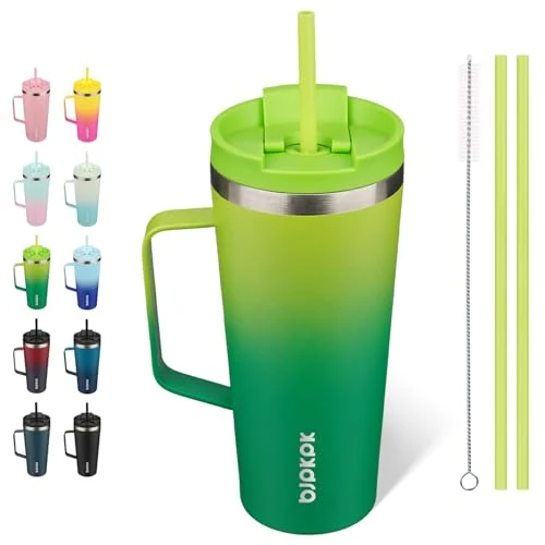 Enhanced 22oz Insulated Tumbler with Handle Soft