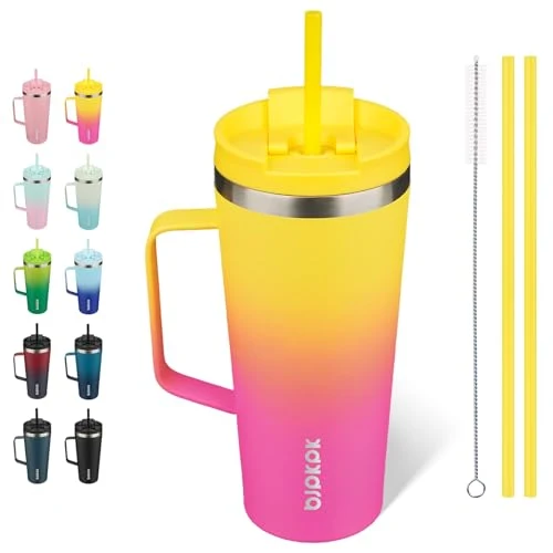 Long-Lasting 22oz Insulated Tumbler with Handle Exceptional