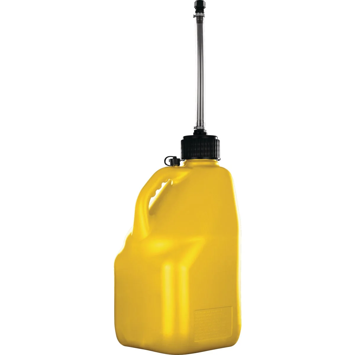 Sophisticated Plastic Product Formers 5 Gal. Square Plastic Multi-Purpose Utility Jug Yellow High-Performance