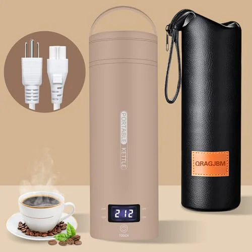 High-Grade Portable Electric Kettle Travel Green