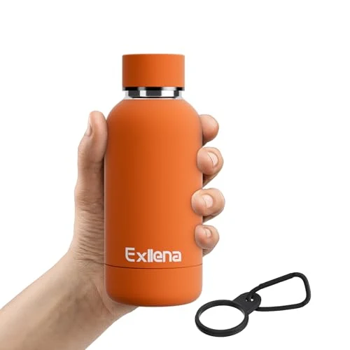 Practical Small Water Bottle 12oz with Clip Durable