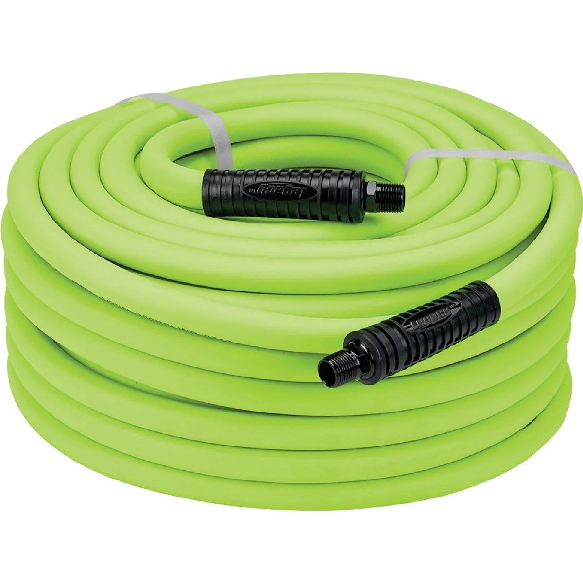 Exceptional Flexzilla 1 2 In. x 50 Ft. Polymer-Blend Air Hose with 3 8 In. MNPT Fittings Trendy