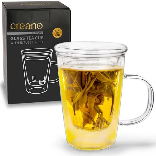 Powerful Tea Glass 400 ml Crafted
