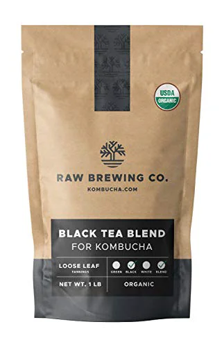 Sophisticated Kombucha.com Organic Loose Leaf Tea 16 Ounce Fast