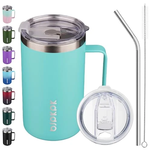 Original 25oz Insulated Coffee Mug with Handle High-Performance
