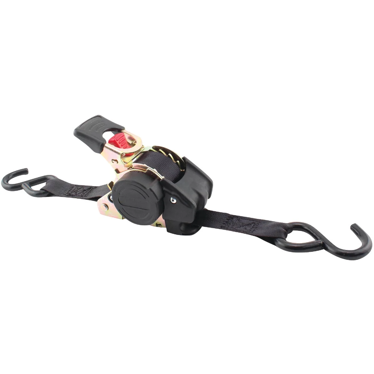 Soft Erickson 1 In. x 10 Ft. 1200 Lb. Retractable Ratchet Strap 2-Pack Luxury