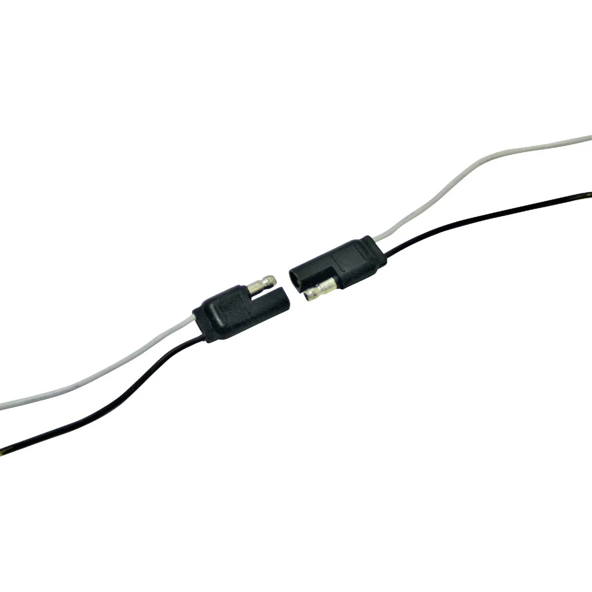 Lightweight Reese Towpower 12 In. 2-Flat Polarized Extension Connector Reliable