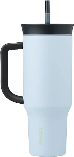 Carefully Designed Tumbler Stainless Steel Water Bottle 40 oz The Great Blue Genuine