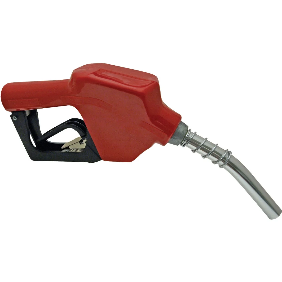 World-Class Apache 13 16 In. Spout Auto Shut-Off Unleaded Fuel Nozzle Red Practical