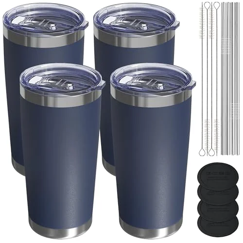 Original 20oz Travel Coffee Tumbler 4 Count Exceptional