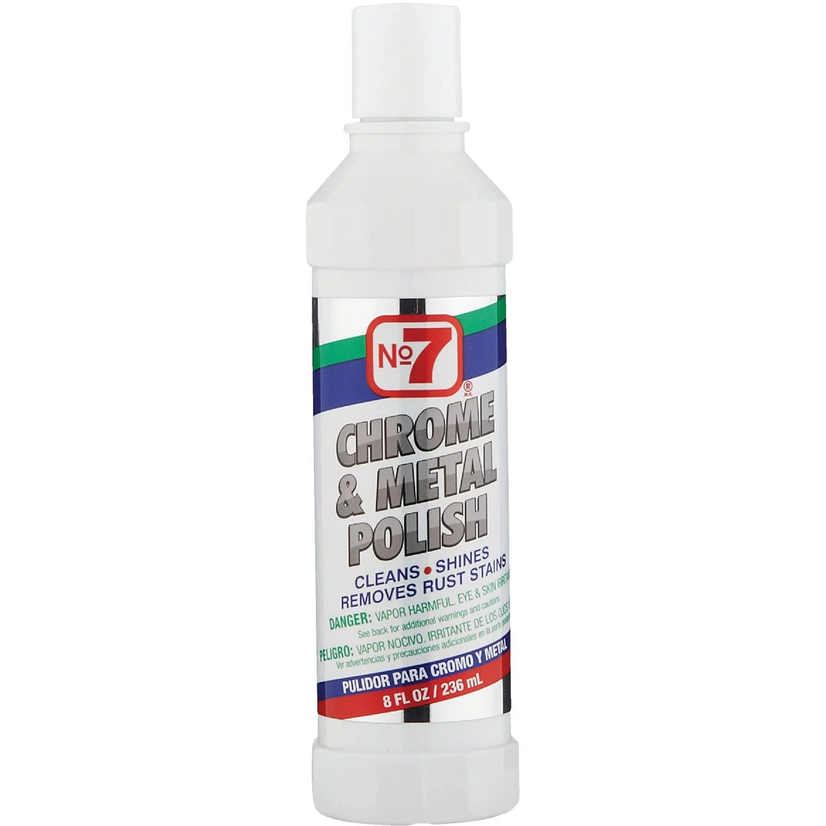 Dependable NO. 7 8 Oz. Liquid Metal and Chrome Polish Casual