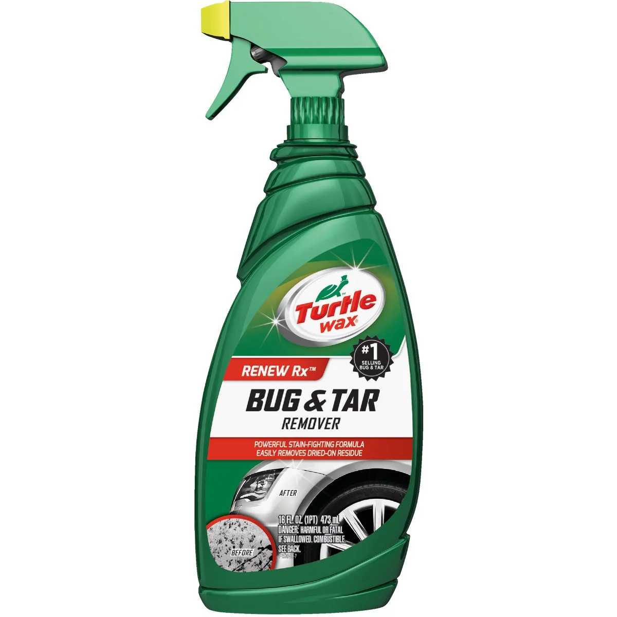 Proven Turtle Wax RENEW Rx Bug and Tar Remover 16 Oz. Trigger Spray Bug Remover Classic