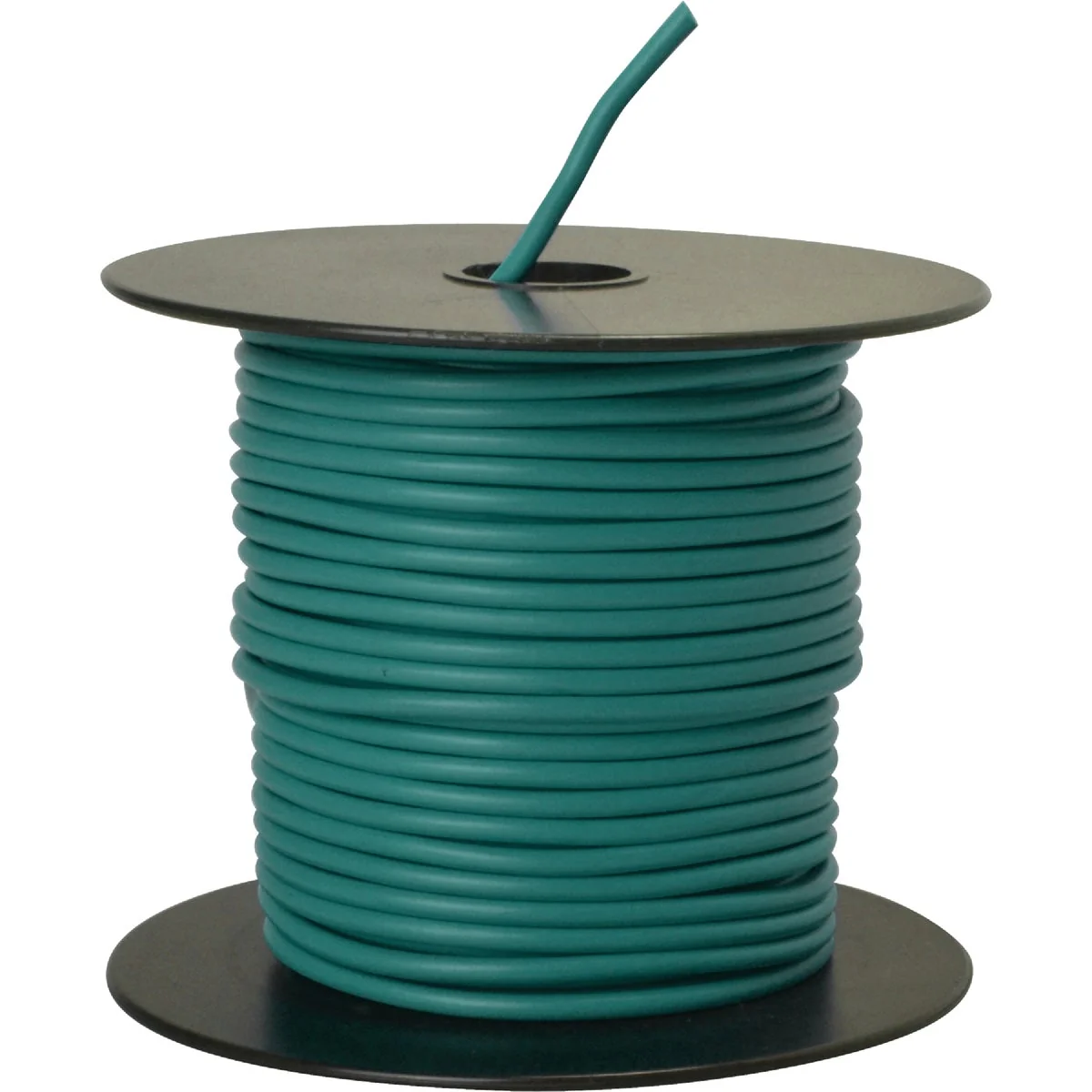 Comfortable ROAD POWER 100 Ft. 14 Ga. PVC-Coated Primary Wire Green User-Friendly