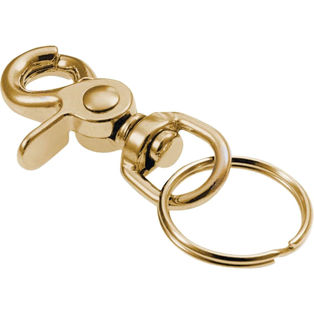 Responsible Lucky Line Solid Brass Key Chain Effective