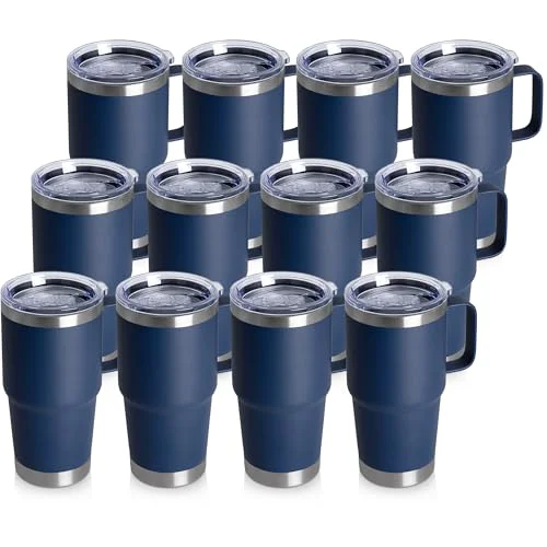 Functional 20oz Tumbler Bulk with Lid 12 Count Safe