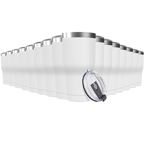 Flexible 30oz Stainless Steel Travel Mug with Lid Relaxed