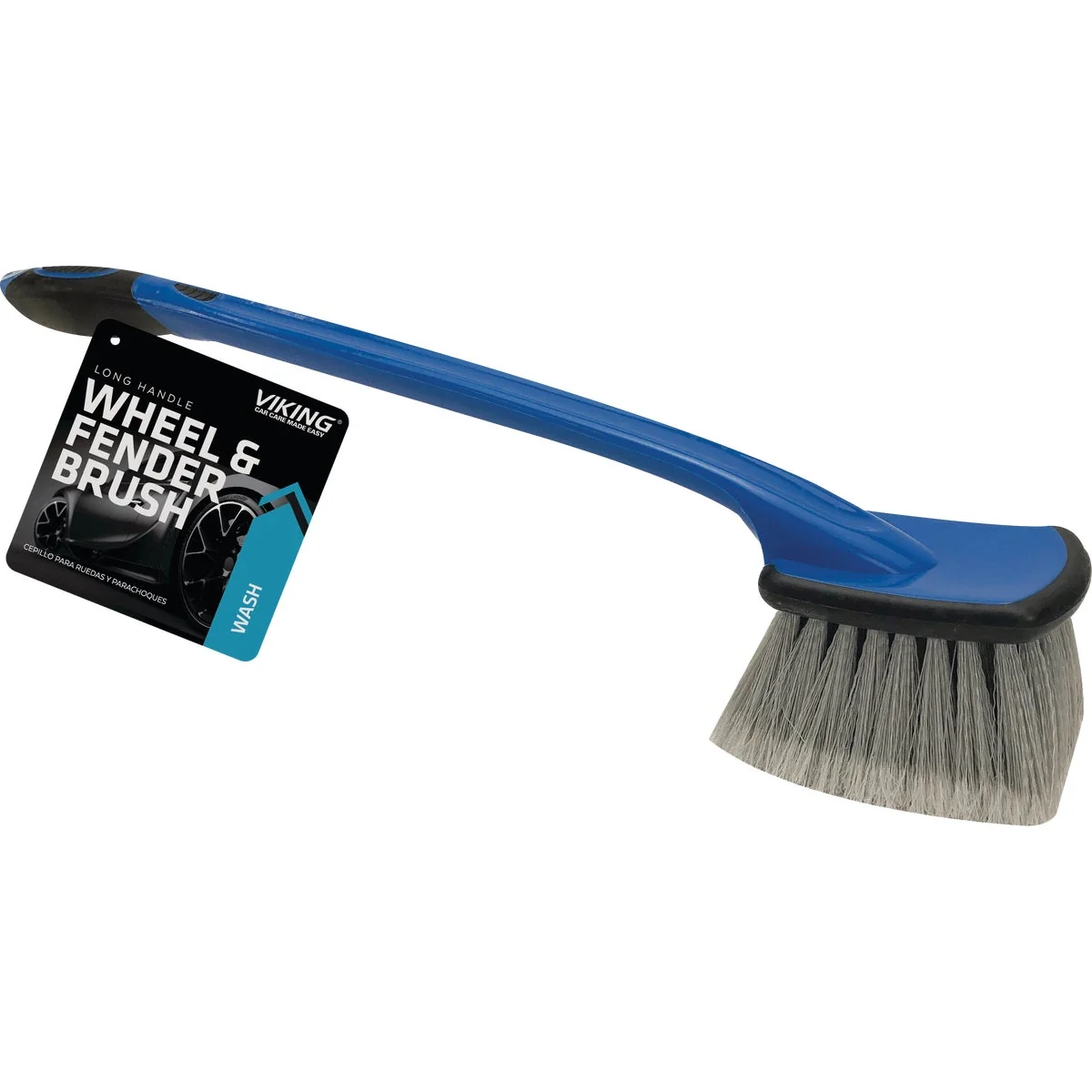 Fine Viking Long Handle Wheel Bumper Wash Brush Genuine