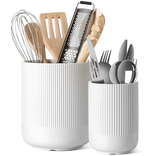 Modern Utensil Holder for Kitchen Counter 2 Count Top-Quality