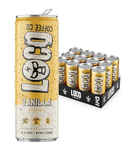 Trusted Loco Coffee Vanilla Latte 11 Ounce Can 11 Fl Oz Carefully Designed