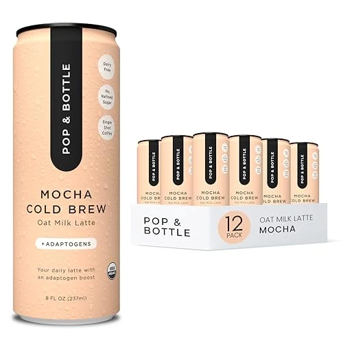 Original Oat Milk Lattes with Maca 96 Fl Oz Natural