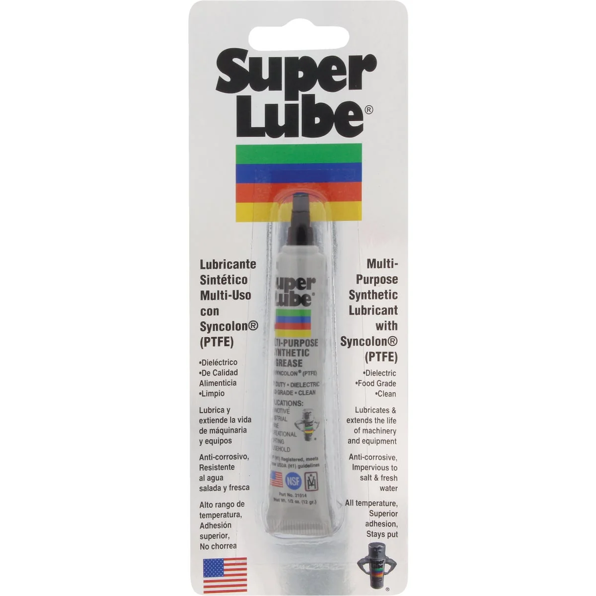 Smooth Super Lube 0.5 Oz. Tube Synthetic Multi-Purpose Lubricant High-End