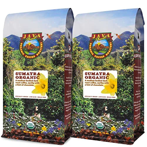 Fast Low Acid Organic Coffee Beans Whole 32 Ounce Innovative