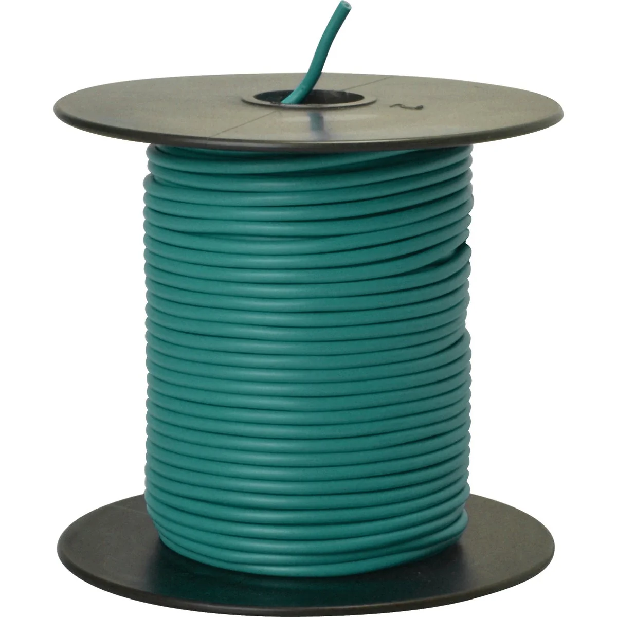 Convenient ROAD POWER 100 Ft. 18 Ga. PVC-Coated Primary Wire Green Excellent