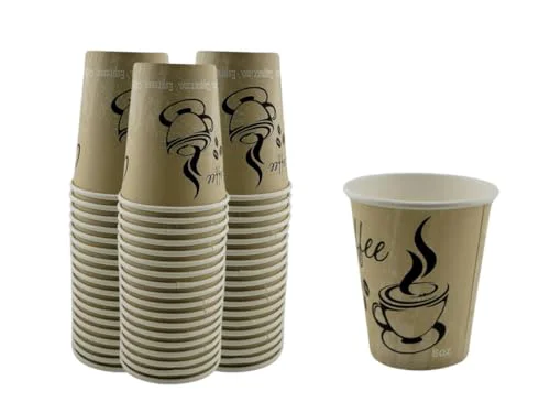 Smart Disposable Coffee Cups 100 Count Fashionable