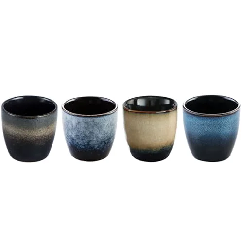 Easy-to-Use Ceramic Tea Cup 4 Count High-Performance