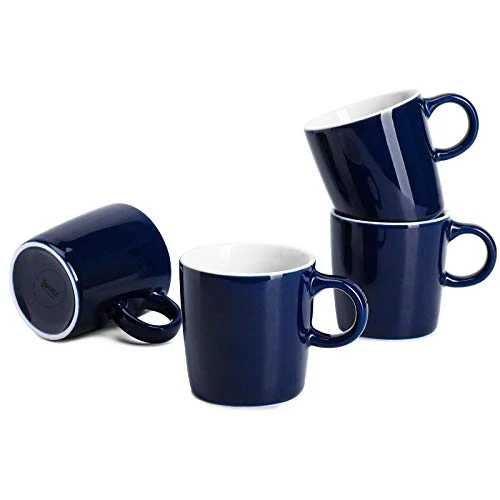 Convenient 3.5oz Porcelain Espresso Cups Set of 4 4 Count Efficient