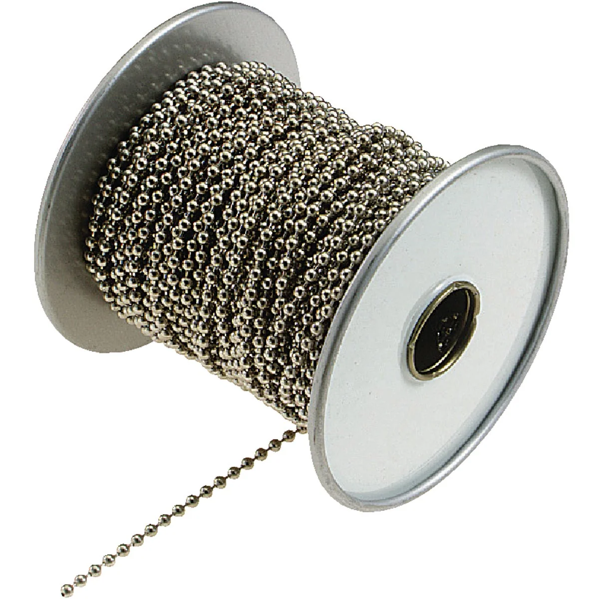 Secure Lucky Line 6 100 Ft. Nickel Finished Stainless Steel Ball Chain Solid
