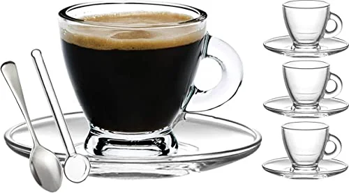 Durable Espresso Cups 4 Count Professional
