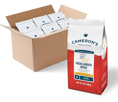 Smooth Roasted Ground Coffee Bag 72 Ounce Lightweight