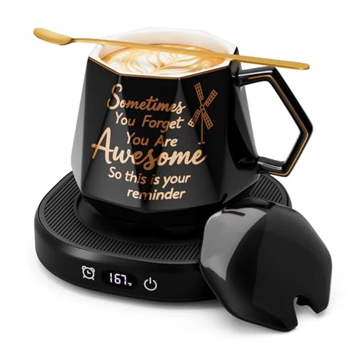Durable Coffee Mug Warmer Set Smart Electric Cup Candle Warmer for Desk Office Next-Generation