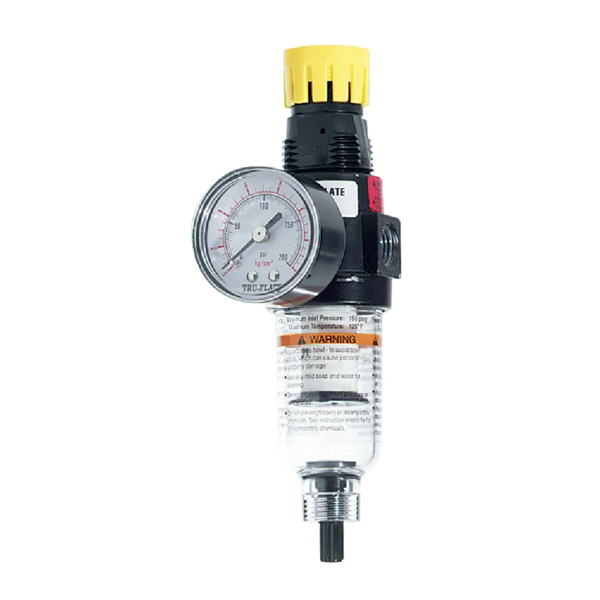 Eco-Friendly Tru-Flate 1 4 In. FNPT 150 PSI Mini Pressure Regulator Trendy