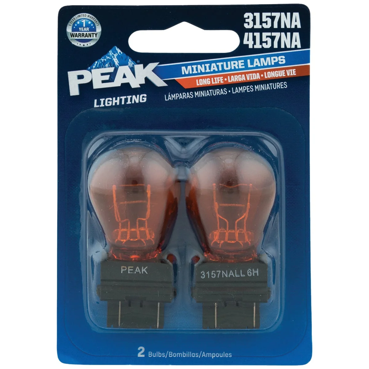 Original Design PEAK 3157NA 4157NA 12.8 14V Mini Incandescent Automotive Bulb 2-Pack Artisan