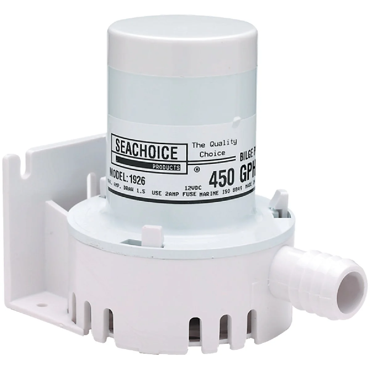 Expertly Made Seachoice 450 GPH ABS Plastic 3 4 In. Bilge Pump First-Class