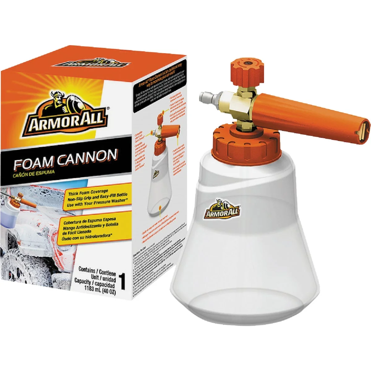 Luxury Armor All Foam Cannon Vehicle Exterior Detailer Safe