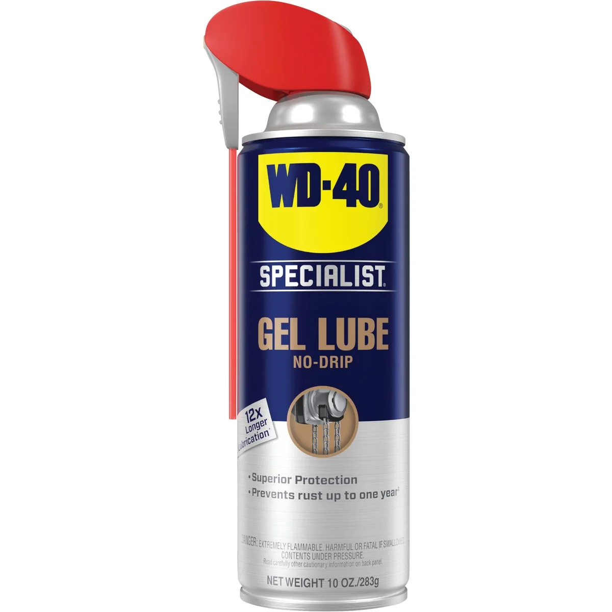 Long-Lasting WD-40 Specialist 10 Oz. Spray Stay Gel Lubricant Stylish