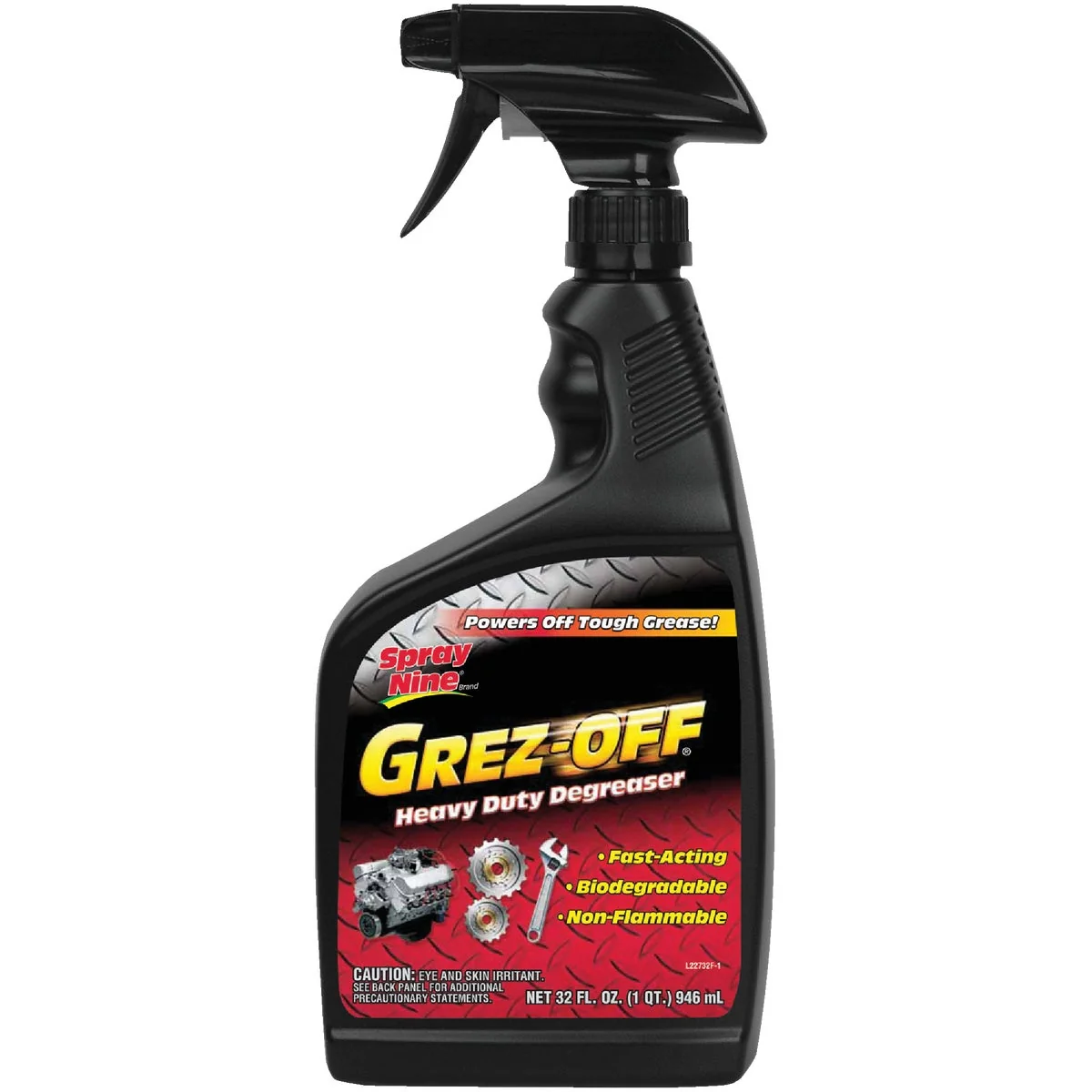 High-Quality Spray Nine Grez-Off 32 Oz. Trigger Spray Degreaser Recyclable