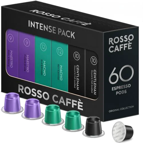 Responsible Espresso Pods for Nespresso Machines 60 Count Refined